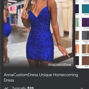 Super cute hoco dress never worn was too big :(